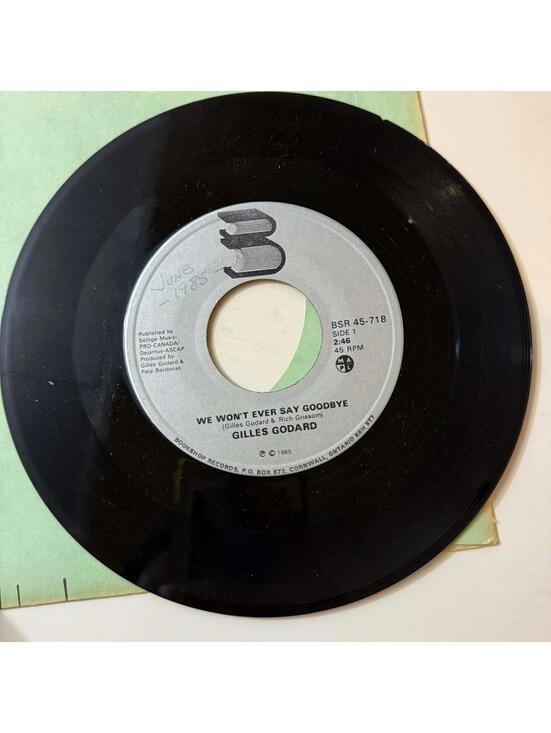 Other - Gilles Godard - We won't ever say Goodbye 45rpm VG+ R23